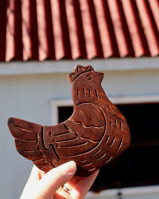 Chicken Puzzle Box