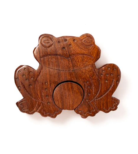 Frog Puzzle Box