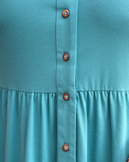 Sunset Dress - Marine Teal