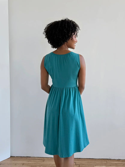 Sunset Dress - Marine Teal