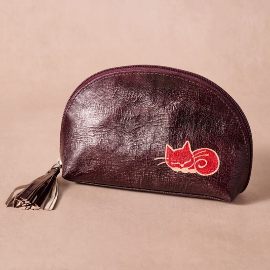 Kittee Leather Drop In Bag