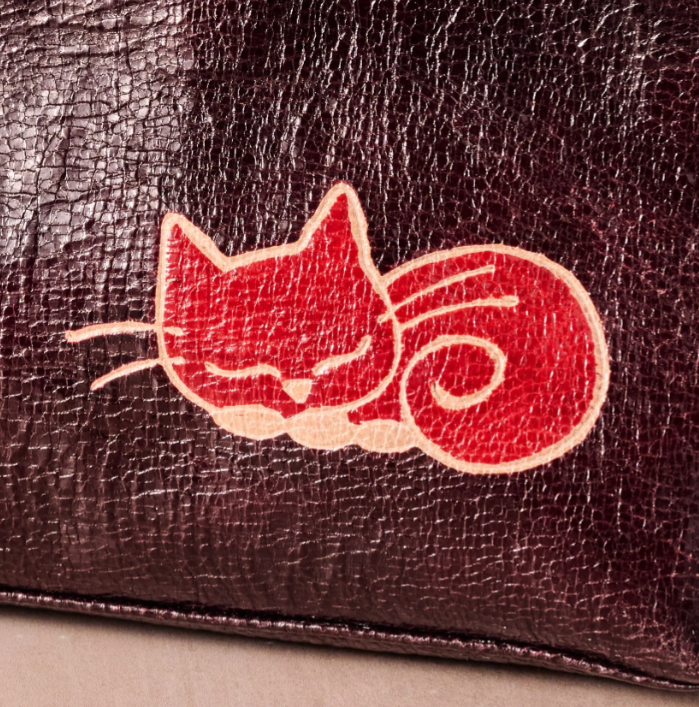 Kittee Leather Drop In Bag