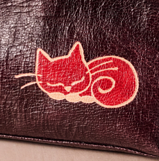 Kittee Leather Drop In Bag