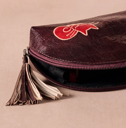 Kittee Leather Drop In Bag