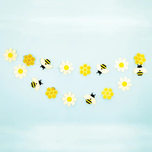 Honey Bee Eco-Paper Garland