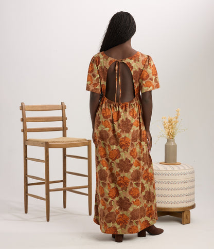 Halstead Dress - Peonies