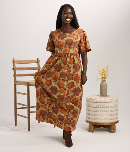 Halstead Dress - Peonies