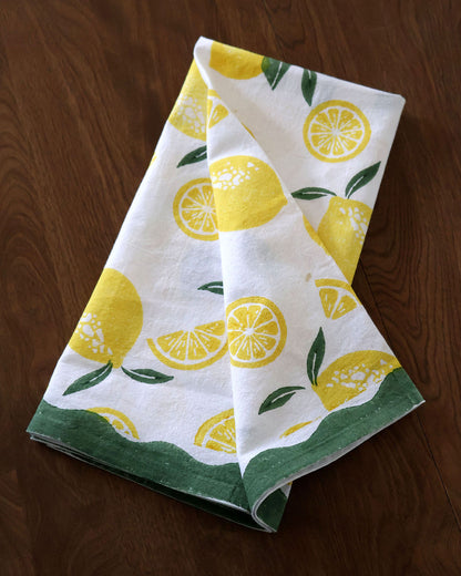 Lemon Tea Towel