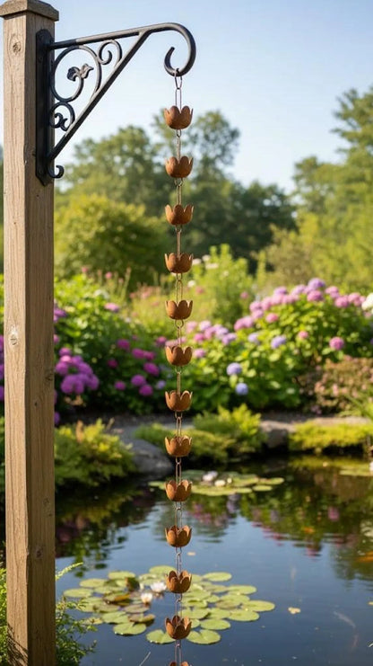 Tulip Cup Rain Chain