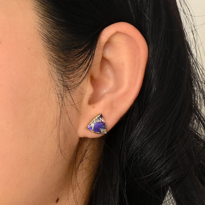 Haven Studs - Royal Purple Emperor Stone