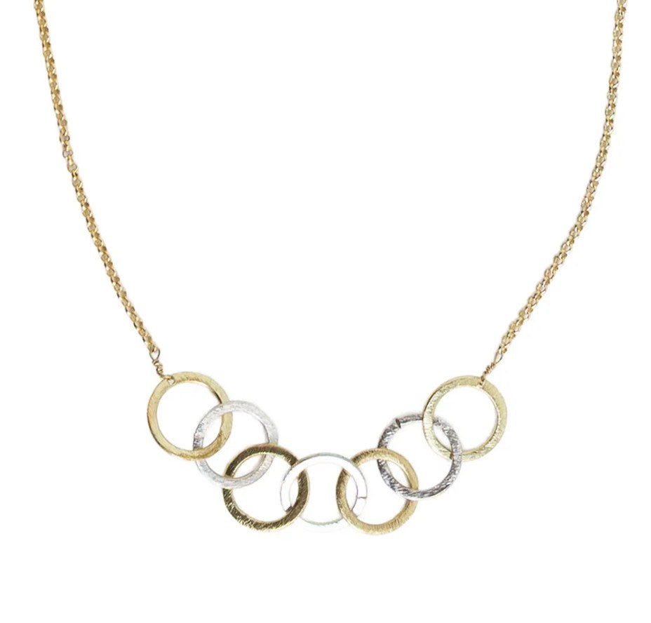 Fluid Circles Necklace