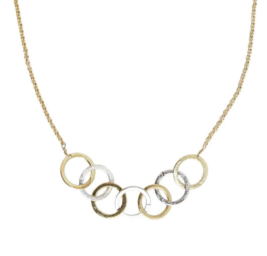 Fluid Circles Necklace