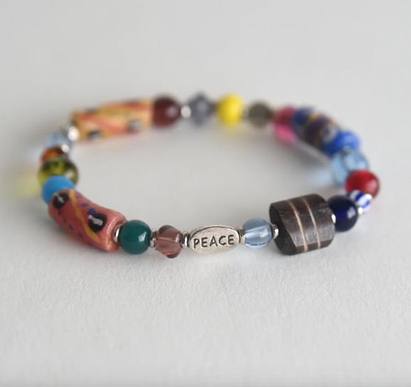 Lawot Glass Bead Bracelet Hope