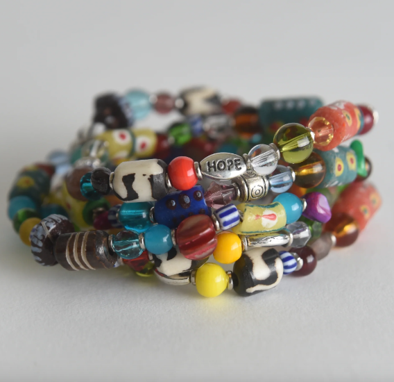 Lawot Glass Bead Bracelet