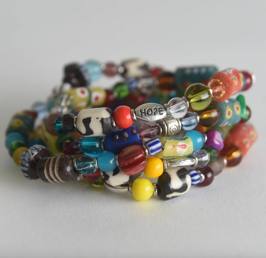 Lawot Glass Bead Bracelet