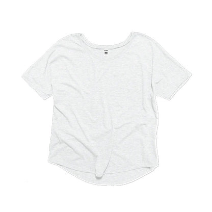 Vintage White Tri-blend Flowy Tee