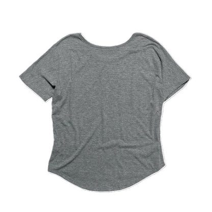 Heather Grey Tri-blend Flowy Tee