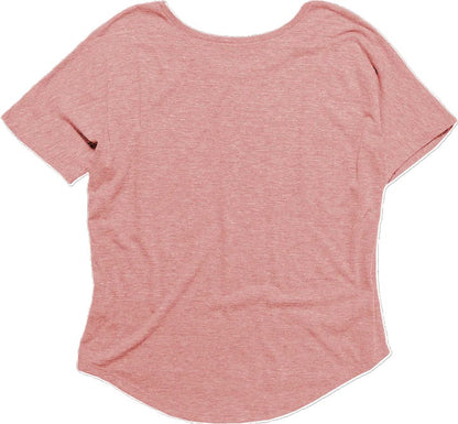 Rose Tri-blend Flowy Tee