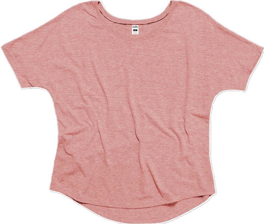 Rose Tri-blend Flowy Tee