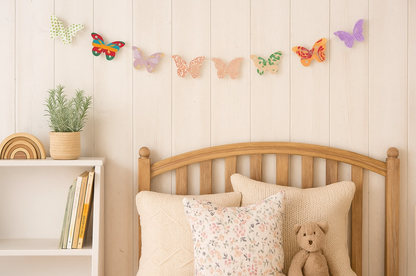 Butterfly Recycled Paper Garland