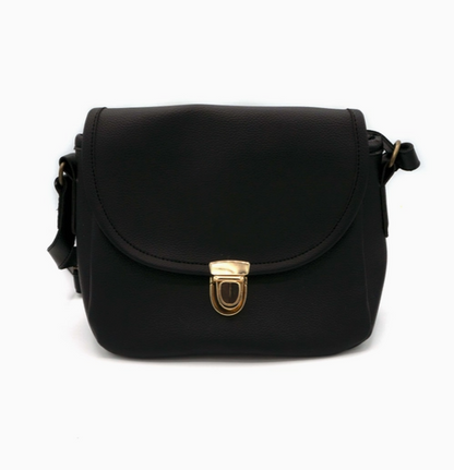 Black Goldilocks Crossbody Purse