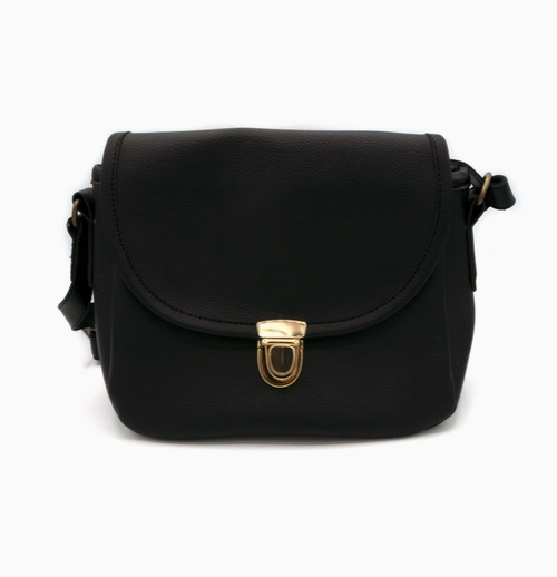 Black Goldilocks Crossbody Purse