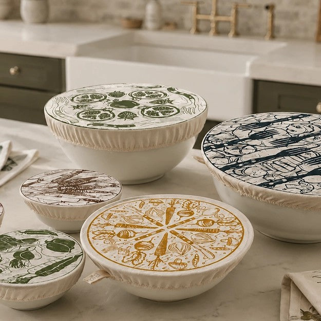 Dish & Bowl Cover Set - Farm To Table