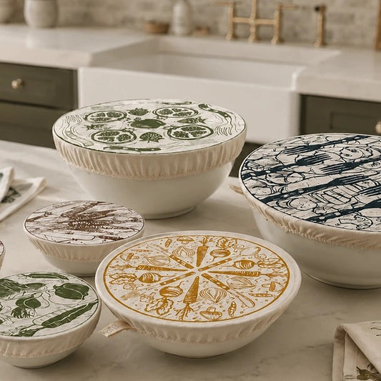 Dish & Bowl Cover Set - Farm To Table