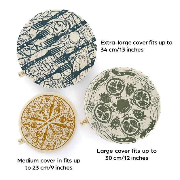 Dish & Bowl Cover Set - Farm To Table