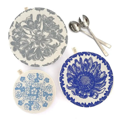 Dish & Bowl Cover Set - African Flowers