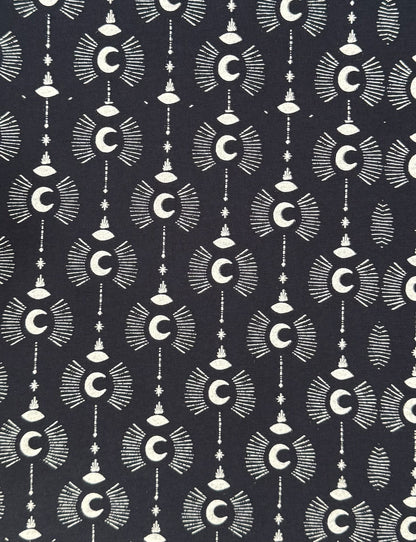 Crescent Moon Wrap Dress