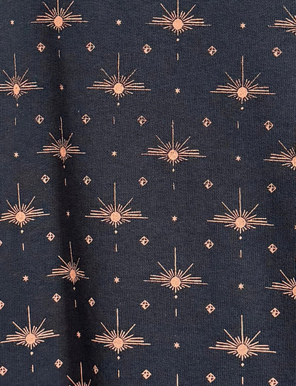 Solstice Navy Fleece Sweater
