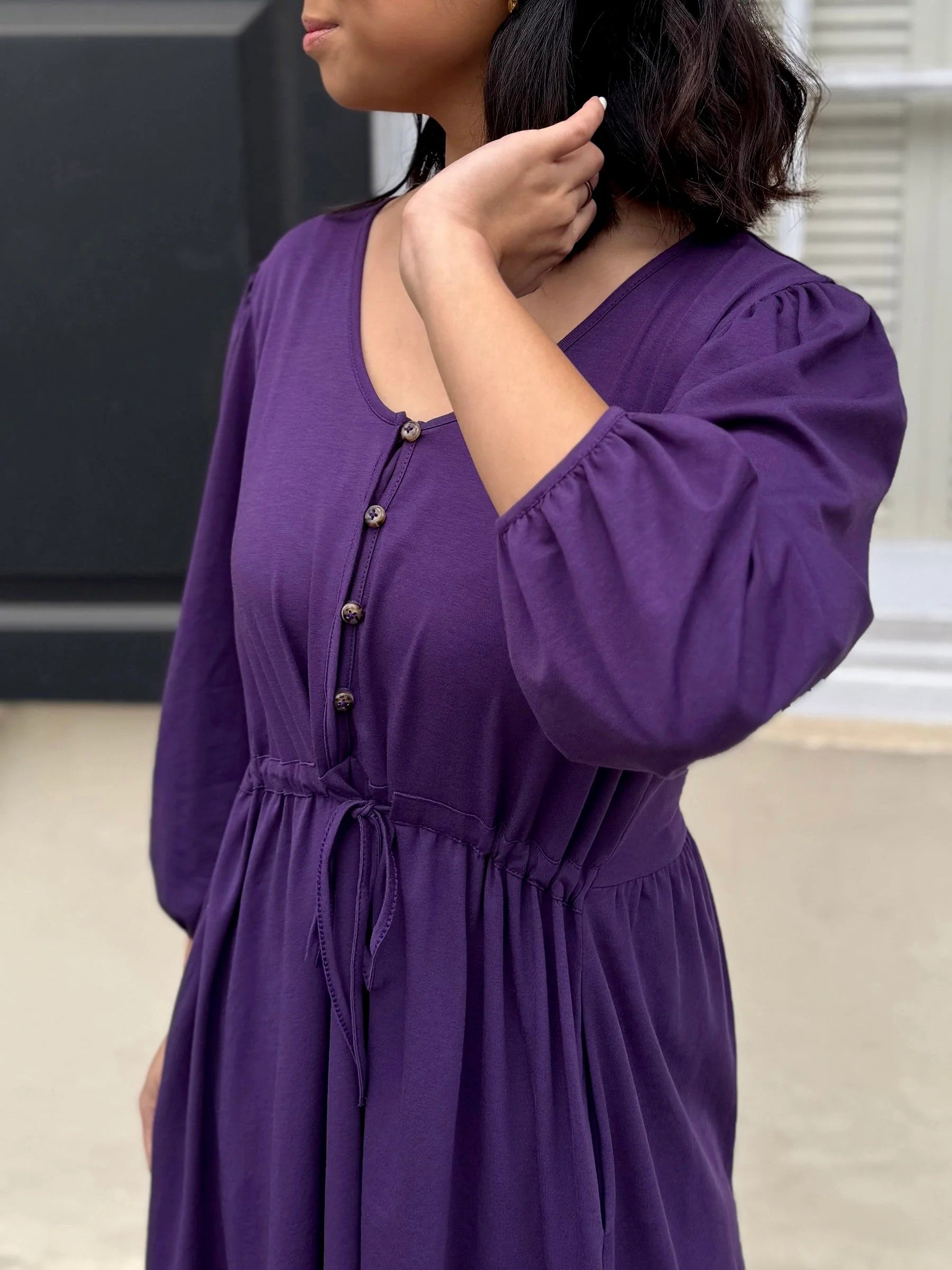 Calliope Dress - Midnight Dahlia