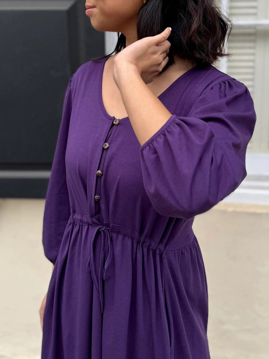 Calliope Dress - Midnight Dahlia