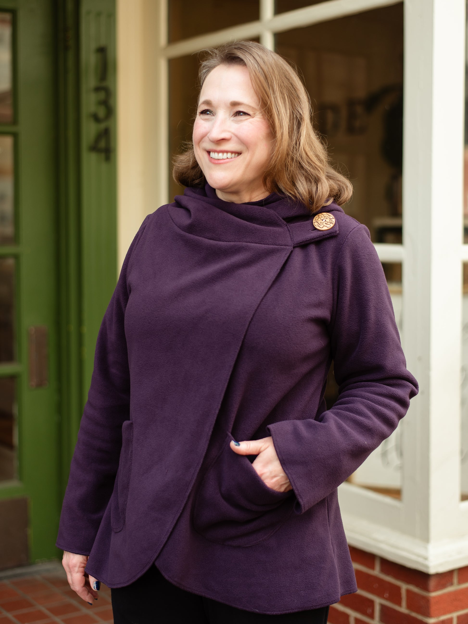 Fleecia Jacket - Purple