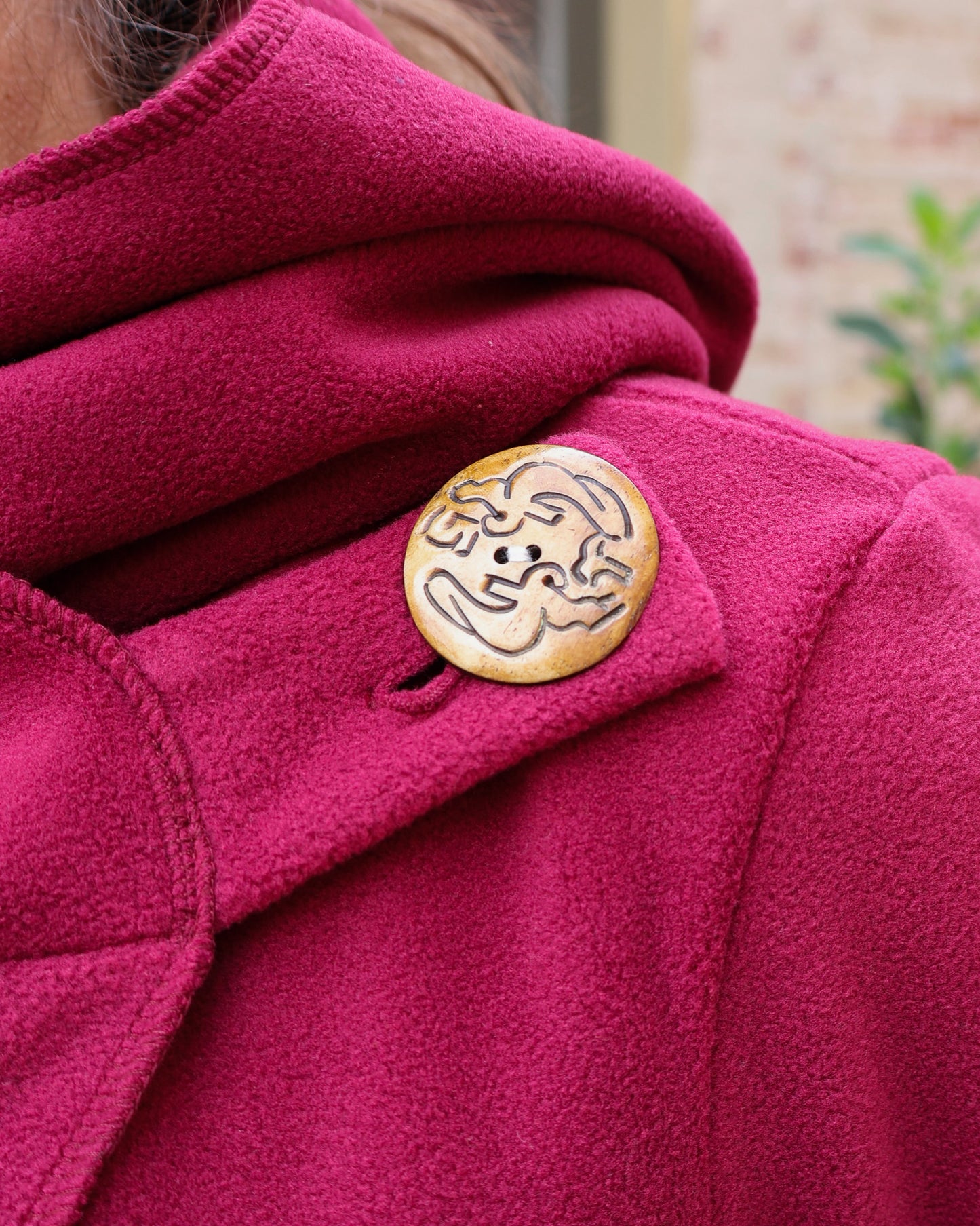 Fleecia Jacket - Burgundy