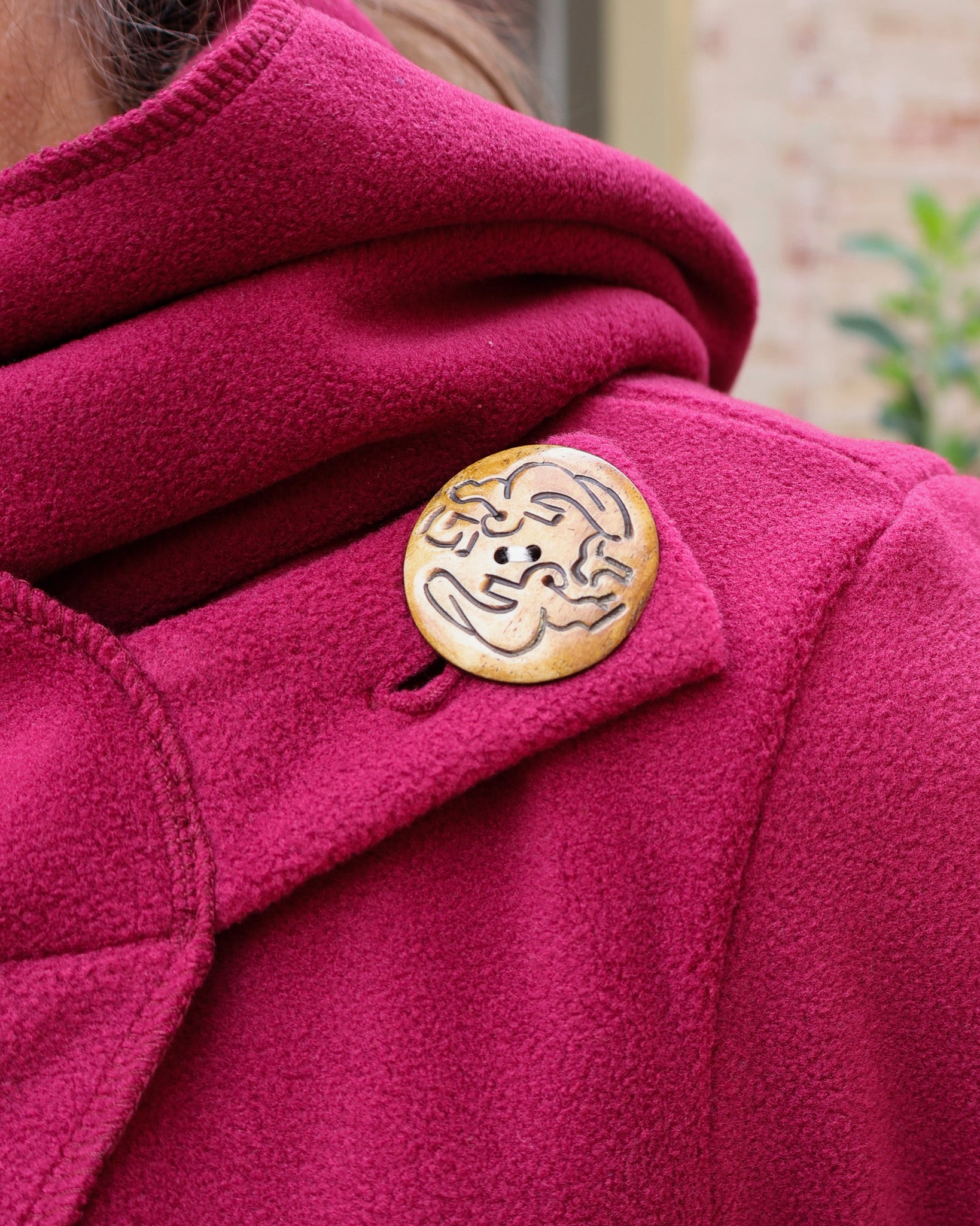 Fleecia Jacket - Burgundy