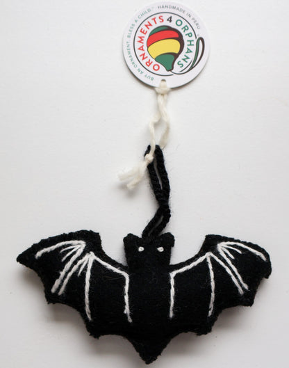 Bat Halloween Ornament