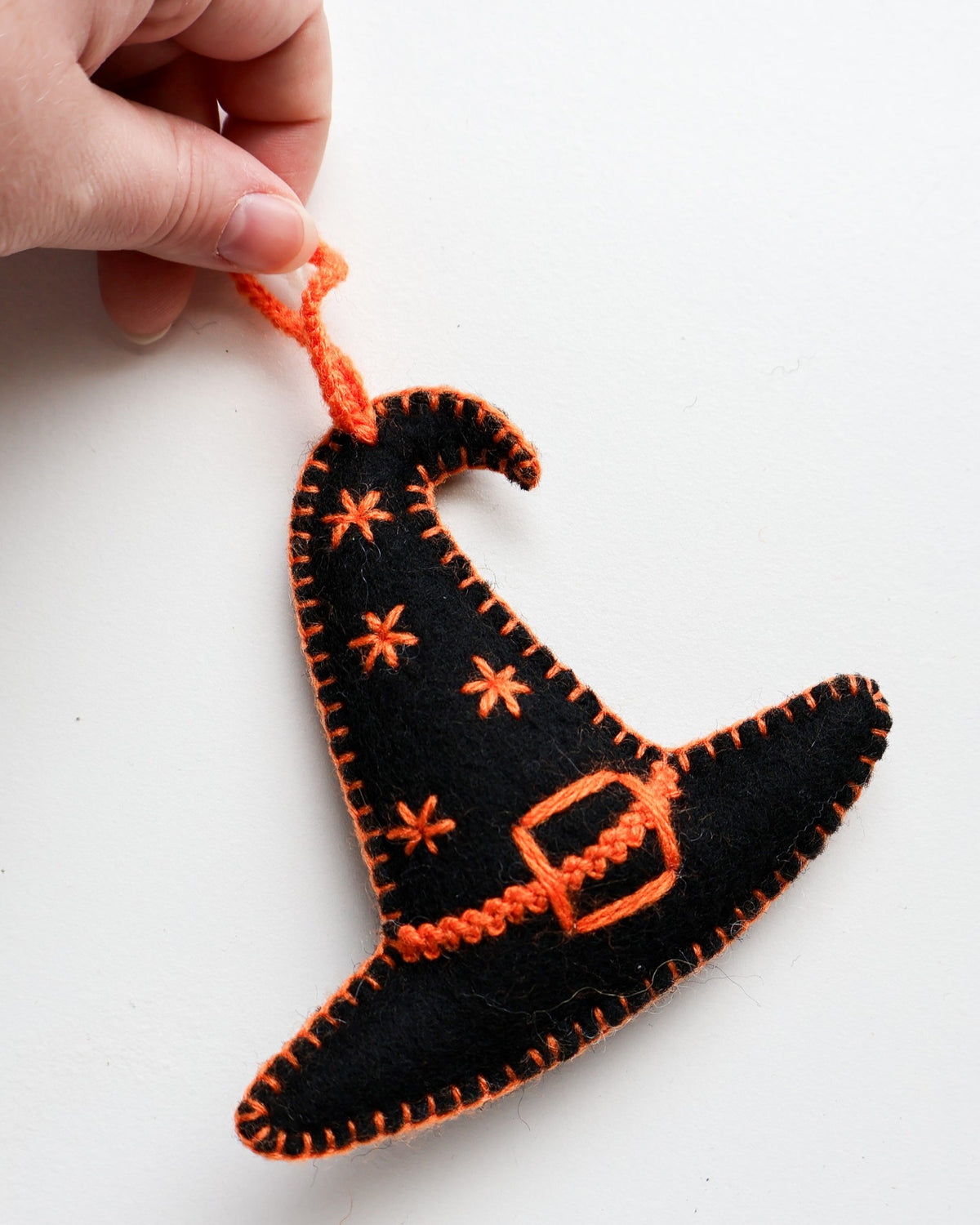 Witch Hat Halloween Ornament