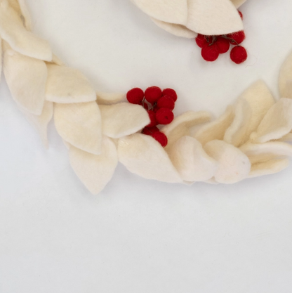 White Mistletoe Garland