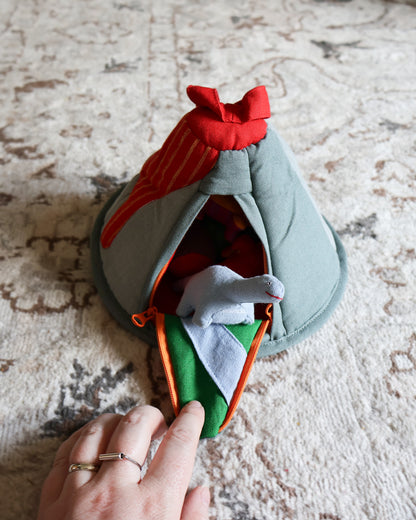 Dinosaur Volcano Playhouse