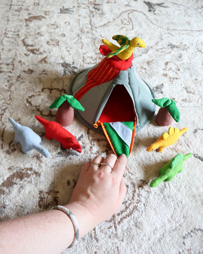 Dinosaur Volcano Playhouse