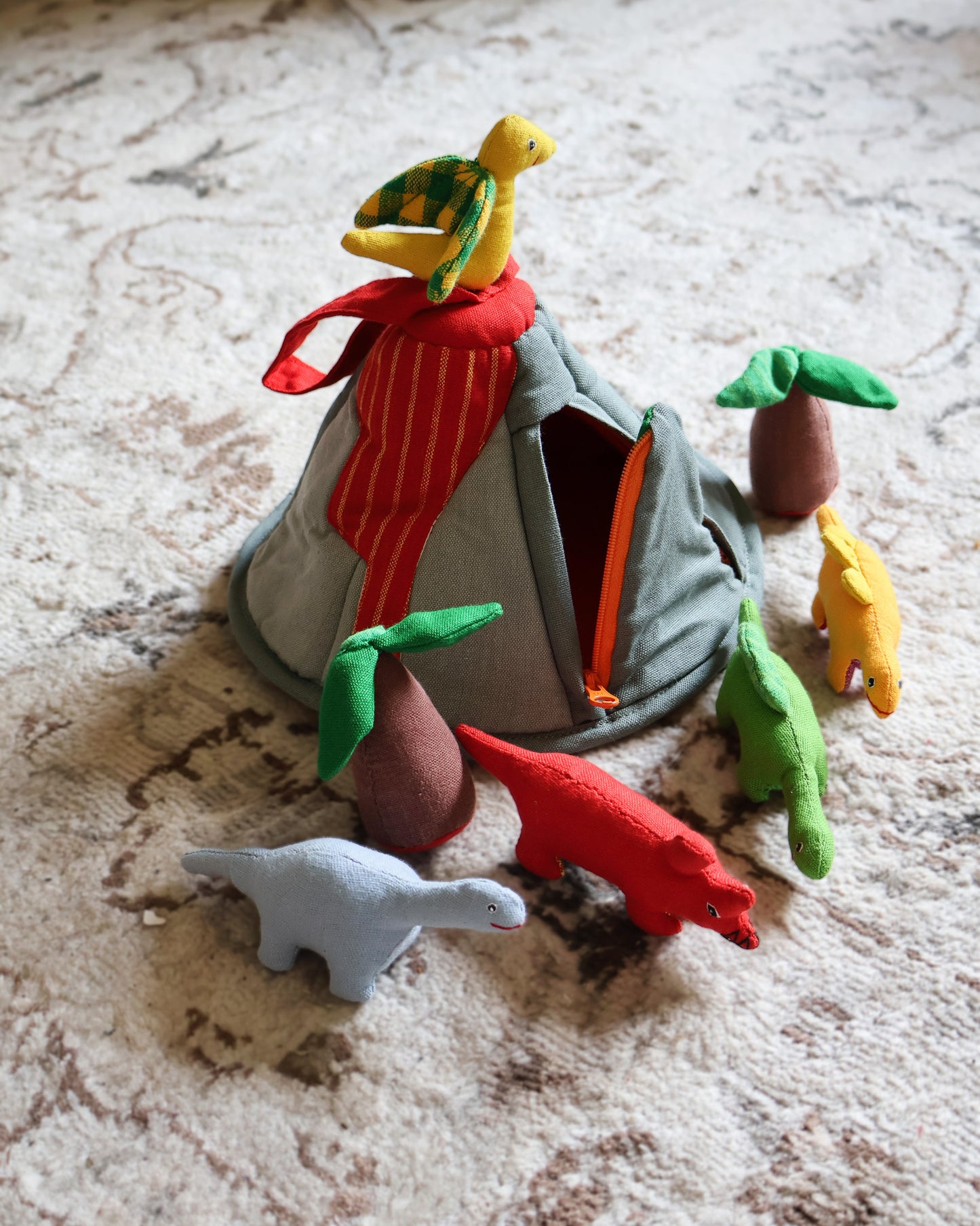 Dinosaur Volcano Playhouse