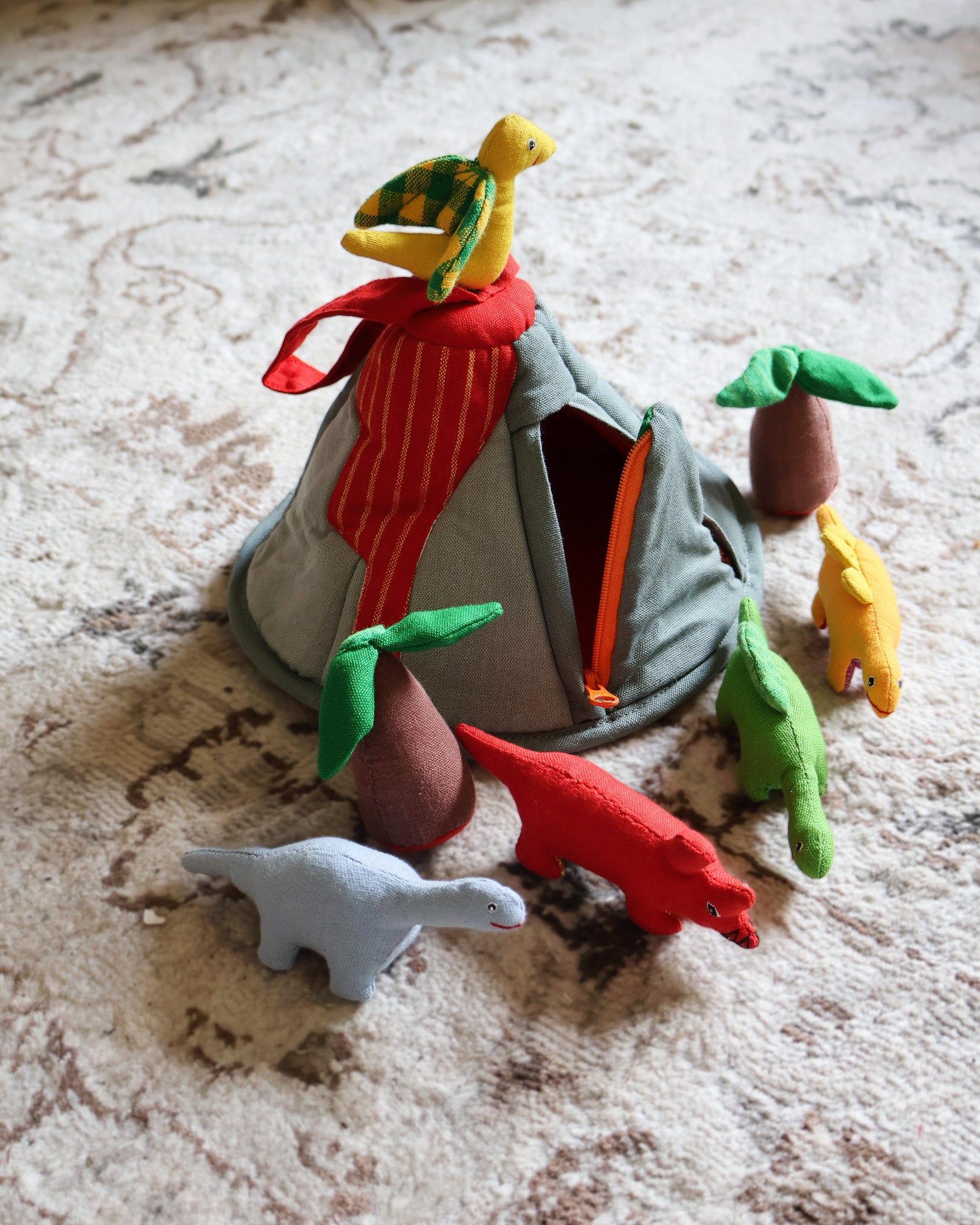 Dinosaur Volcano Playhouse