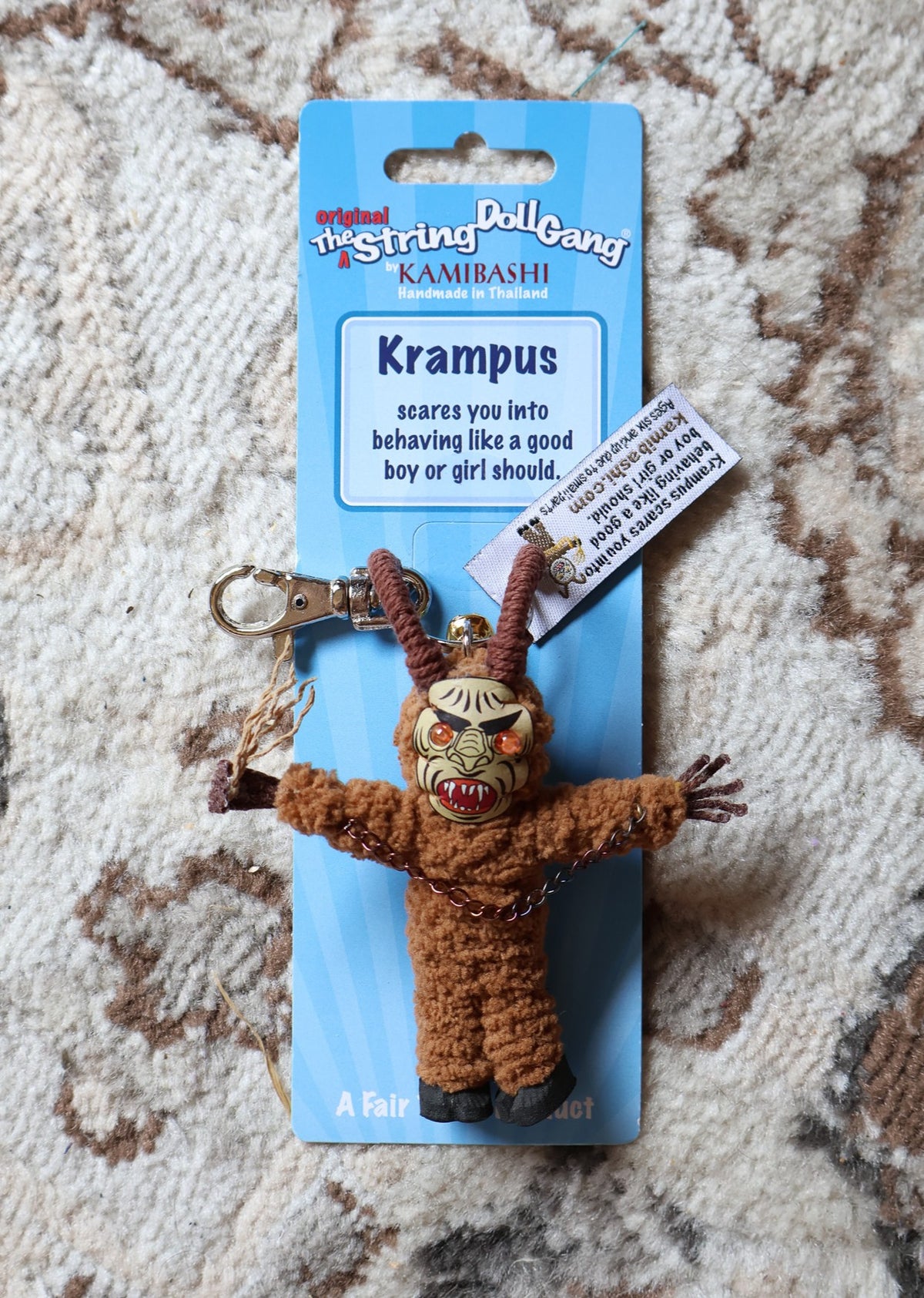 Krampus Keychain