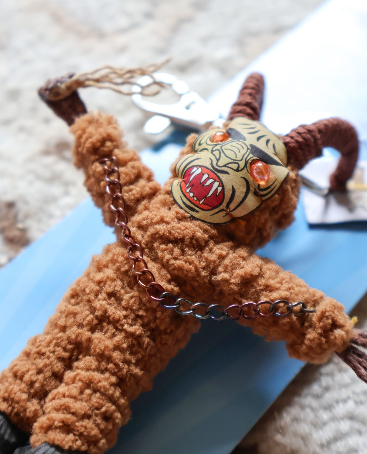 Krampus Keychain