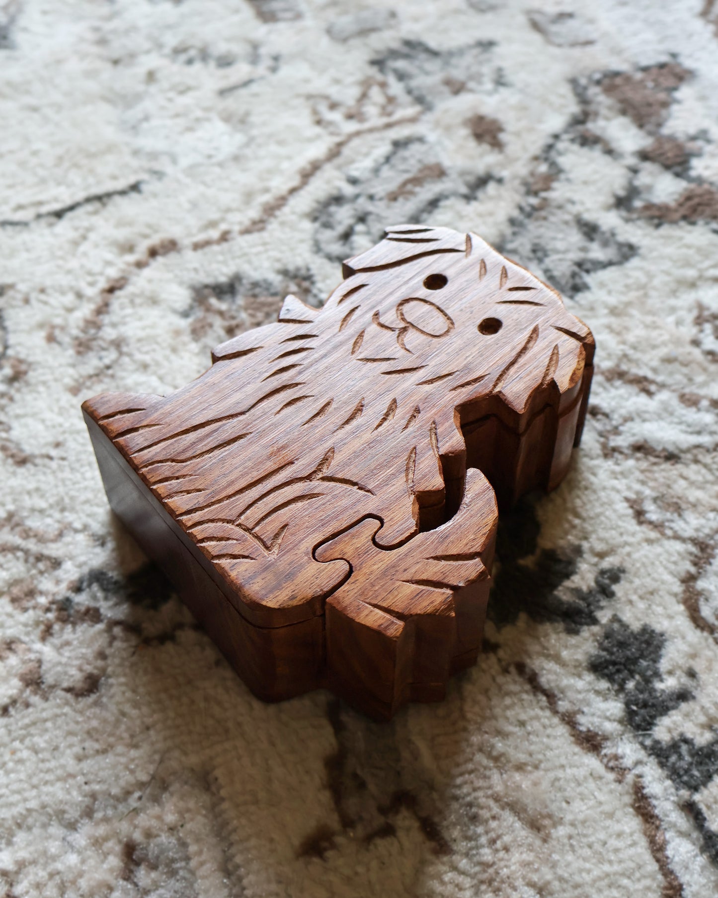 Dog Puzzle Box