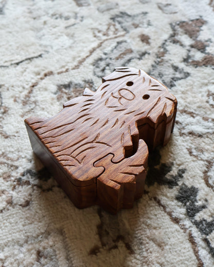 Dog Puzzle Box