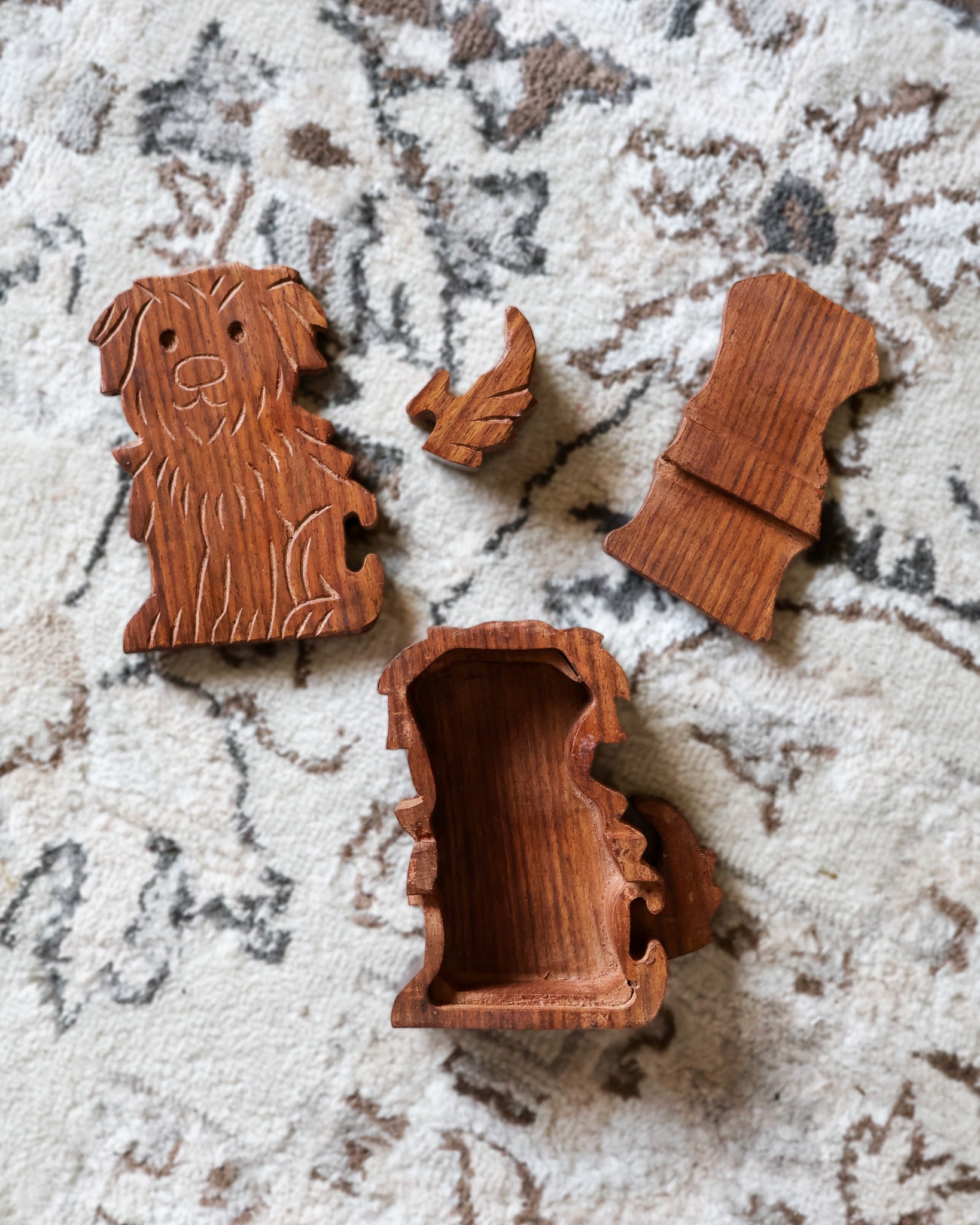 Dog Puzzle Box