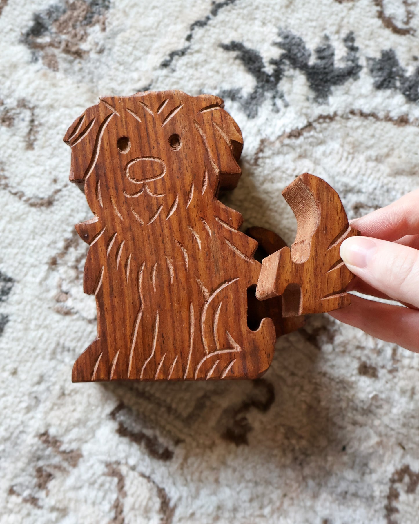 Dog Puzzle Box